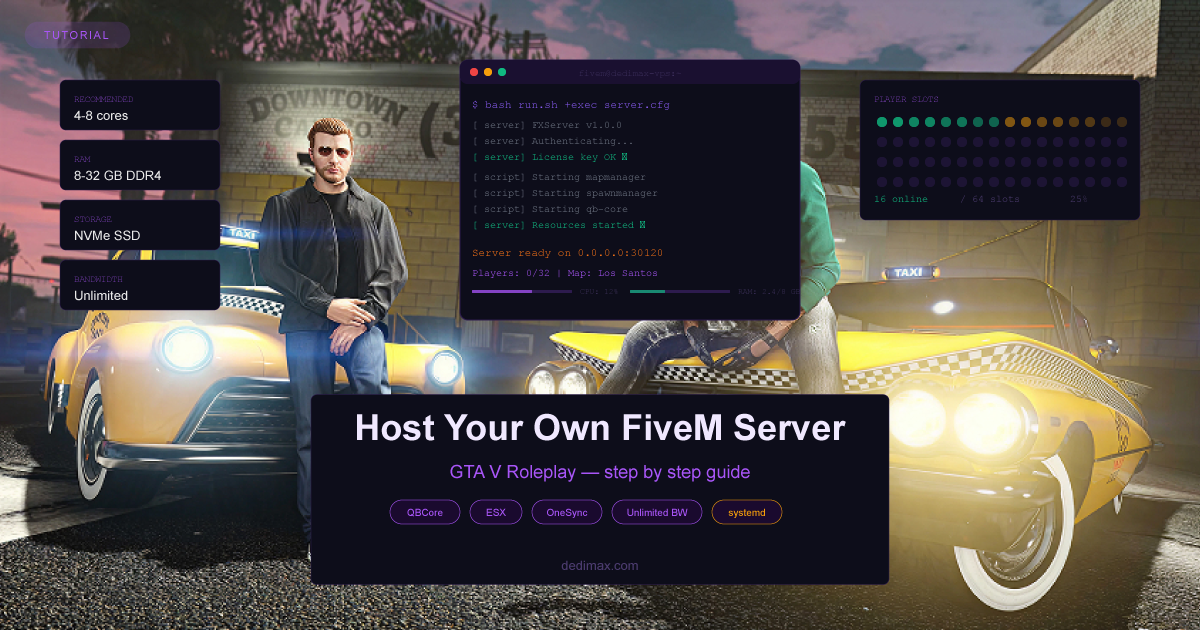 Host Your Own FiveM Server