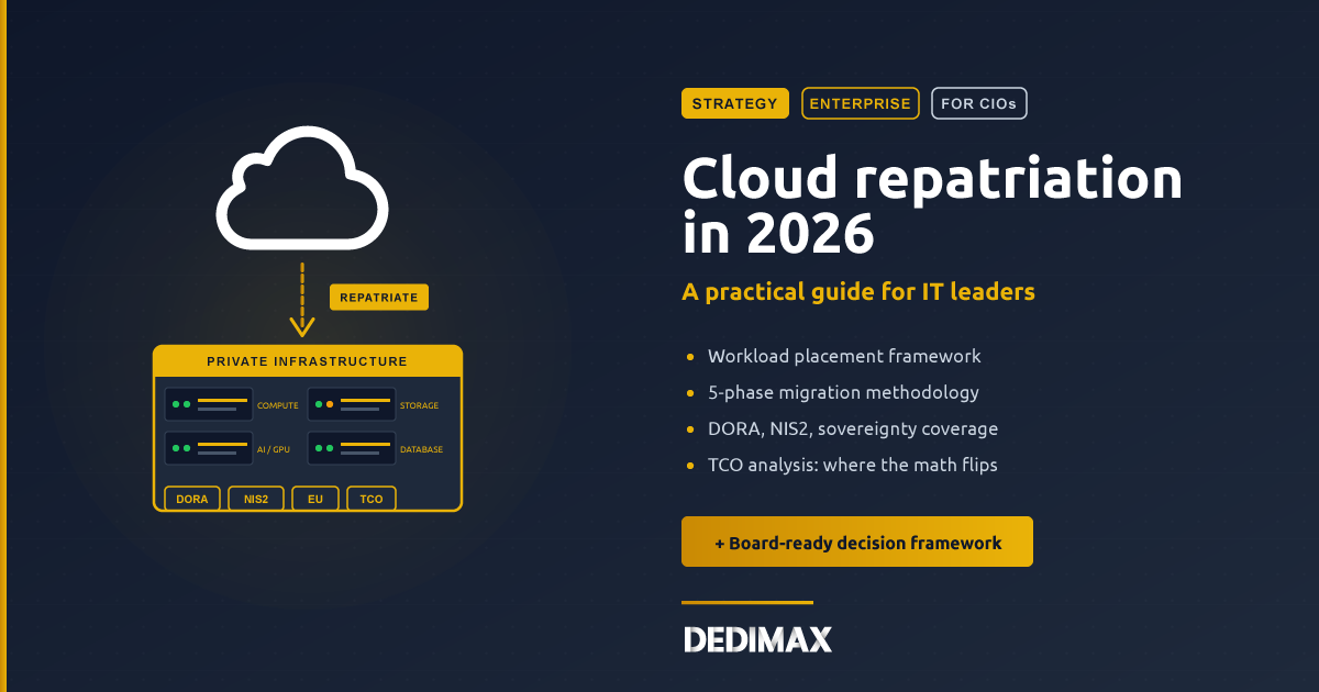 Cloud Repatriation: A Practical Guide for CIOs and IT Leaders
