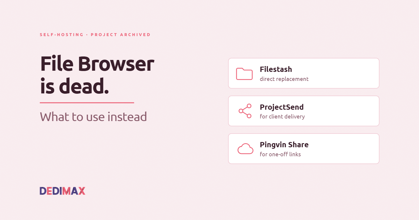 File Browser Is Dead: What Self-Hosters Should Use Instead